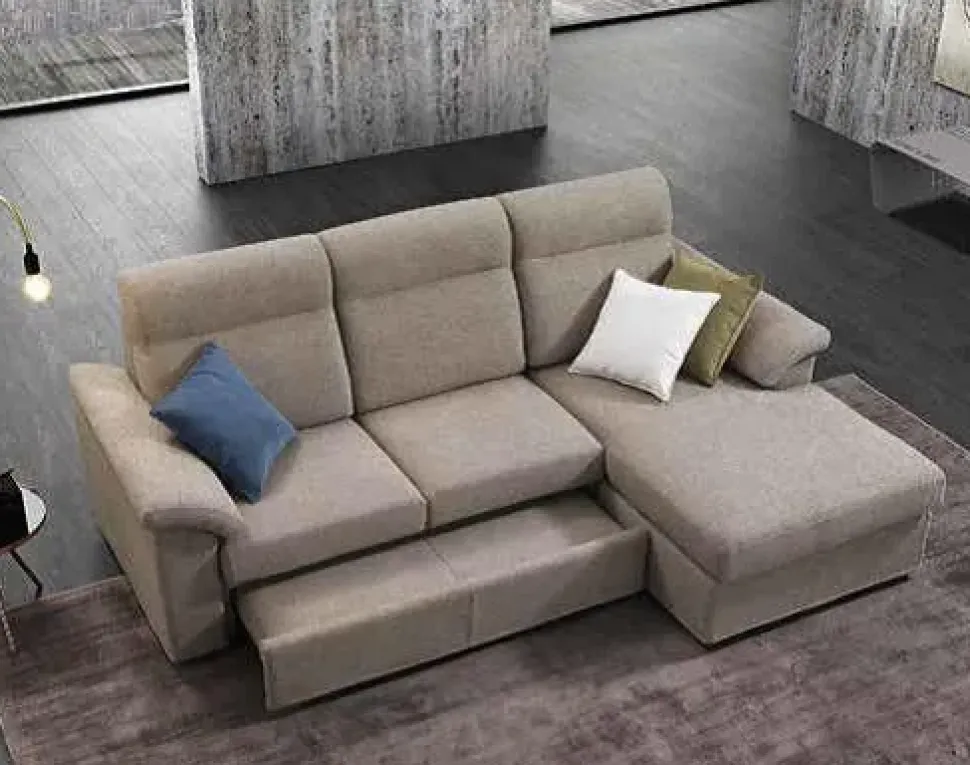 Divano Con penisola Leo Biel in Offerta Outlet a 1740 Euro