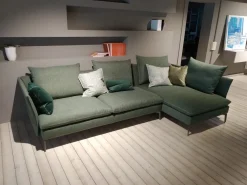 Divano con penisola Link Biba salotti con forte sconto