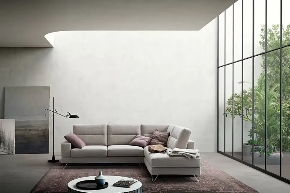 Divano con penisola Newport special Samoa OFFERTA OUTLET