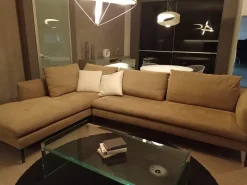 Divano con penisola Paul Molteni & c a prezzi outlet