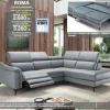 Divano con penisola Sofangel Roma PREZZI OUTLET sconto 50%
