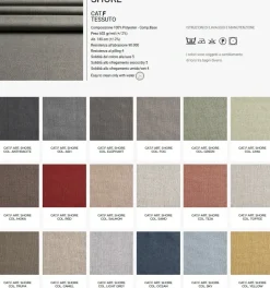 Divano Con penisola Tokyo Rosini in Offerta Outlet a 3795 Euro