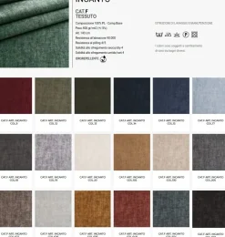 Divano Con penisola Tokyo Rosini in Offerta Outlet a 3795 Euro