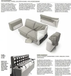 Divano da 3 posti modello Bob di Felis scontato