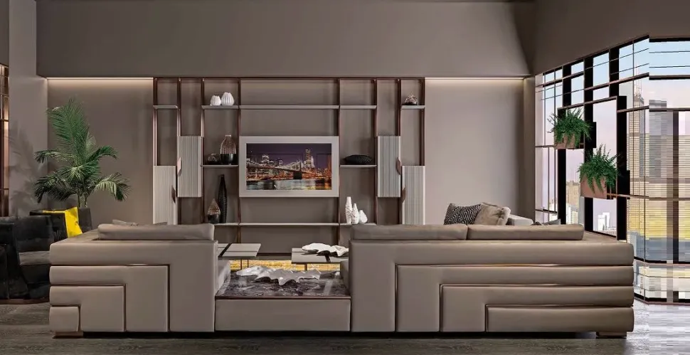 Divano da Grandi modello Divano acciaio e memory modello diamante di Md work scontato