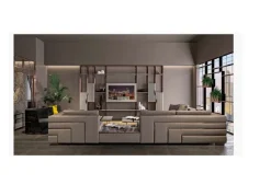 Divano da Grandi modello Divano acciaio e memory modello diamante di Md work scontato