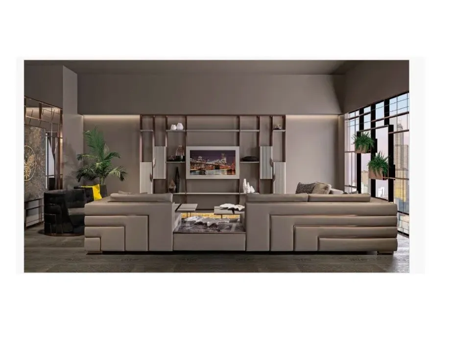 Divano da Grandi modello Divano acciaio e memory modello diamante di Md work scontato