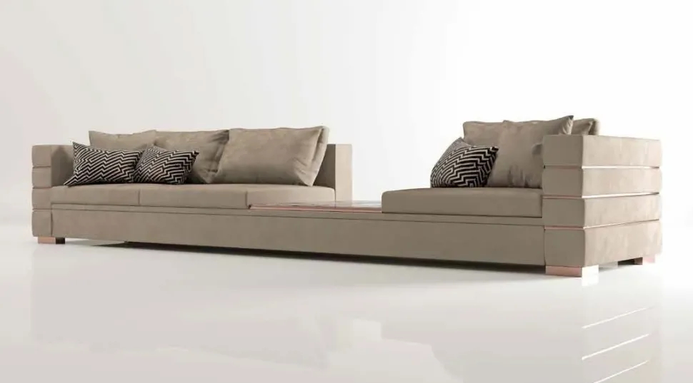 Divano da Grandi modello Divano acciaio e memory modello diamante di Md work scontato