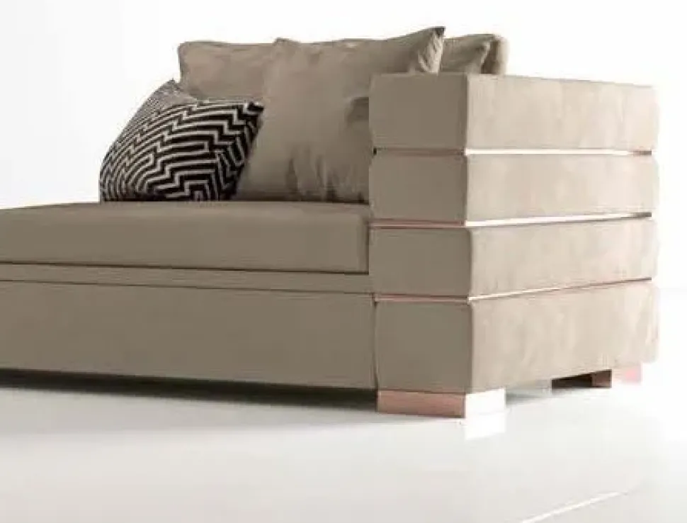 Divano da Grandi modello Divano acciaio e memory modello diamante di Md work scontato