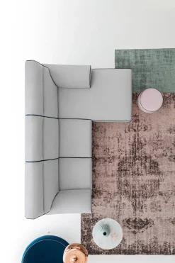 Divano DERLON Felis con penisola  a prezzo scontato