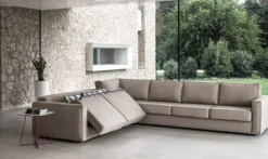 DIVANO DESIGN MAXI ANGLARE CON LETTO O SENZA