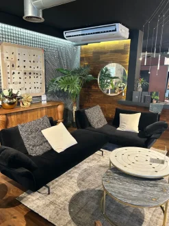 Divano design tessuto Avant après saba di Saba con sconto del - 33%