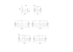 Divano Divano a coppia 2 posti Md work: con uno SCONTO ESCLUSIVO del 41%