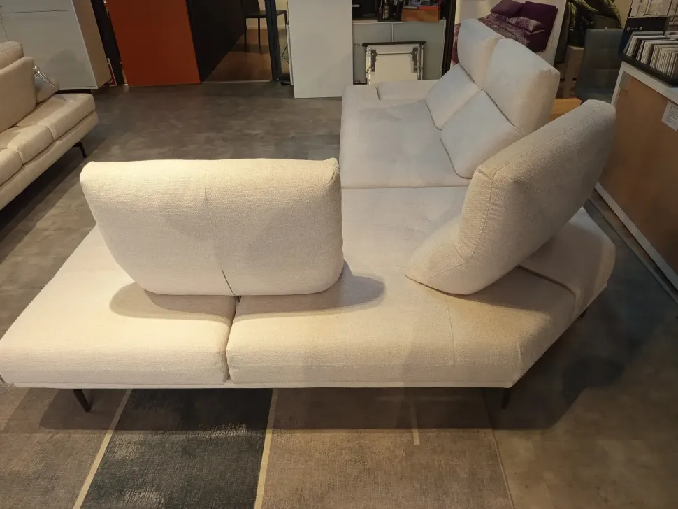 Divano Divano calia italia boero in Tessuto sfoderabile di Calia scontato 58%