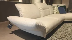 Divano Divano con penisola online ditreitalia tessuto in piuma  Ditre italia a prezzo scontato