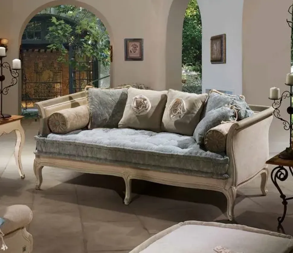 Divano Divano duca completo diversi rivestimenti Md work in Offerta Outlet