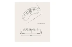Divano Divano luxury memory  di Md work in stile design a prezzo scontato