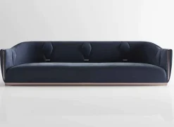 Divano Divano luxury velluto acciaio Md work a prezzi outlet