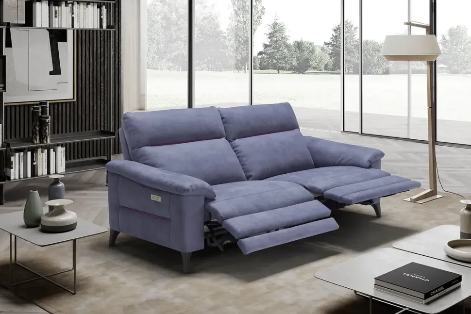 Divano Divano modello oliver in Tessuto Collezione esclusiva a prezzo scontato