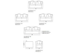 Divano Divano piuma fine serie Md work ad un prezzo imperdibile