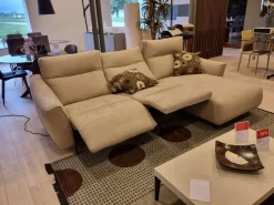 Divano Divano rosini modello madrid in Tessuto sfoderabile  di Rosini scontato 40%