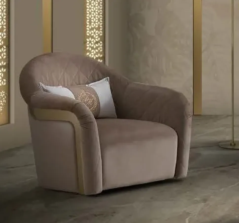 Divano Divano velluto acciaio in Tessuto Md work a prezzo scontato