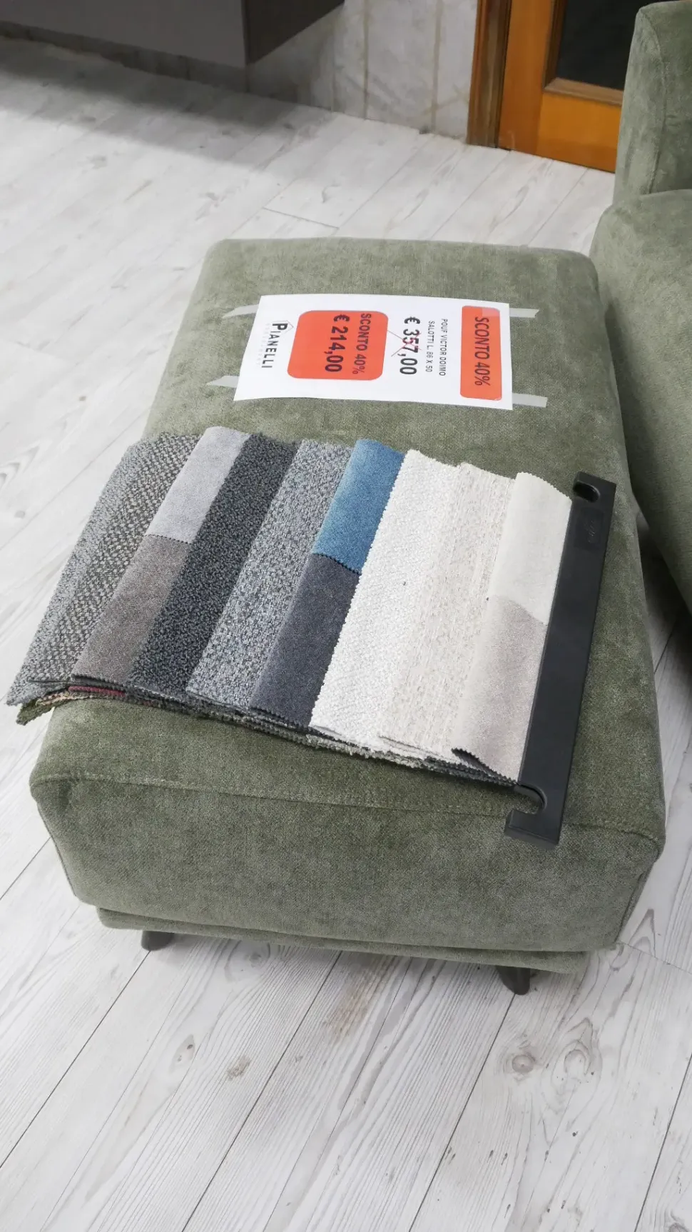 Divano Doimo salotti Victor PREZZI OUTLET sconto 40%