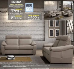 Divano Edera di Sofangel in stile classico a prezzo scontato