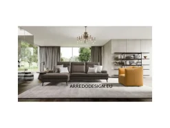 Divano Emmet pelle in poliuretano  Le comfort a prezzo Outlet