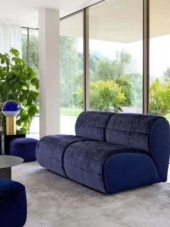 Divano Flora in Tessuto Flou a prezzo scontato