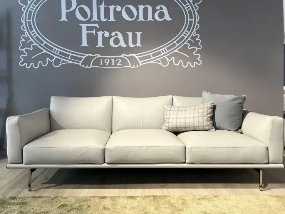 Divano Happy jack in Pelle Poltrona frau a prezzo scontato