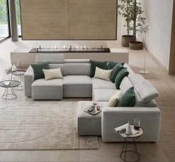 Divano Hill di Le comfort in stile moderno in Offerta Outlet