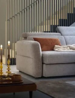 Divano Hill double con penisola Mottes Selection in Tessuto a 2600€