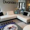 Divano in Pelle stile design modello Movie scontato - 31%