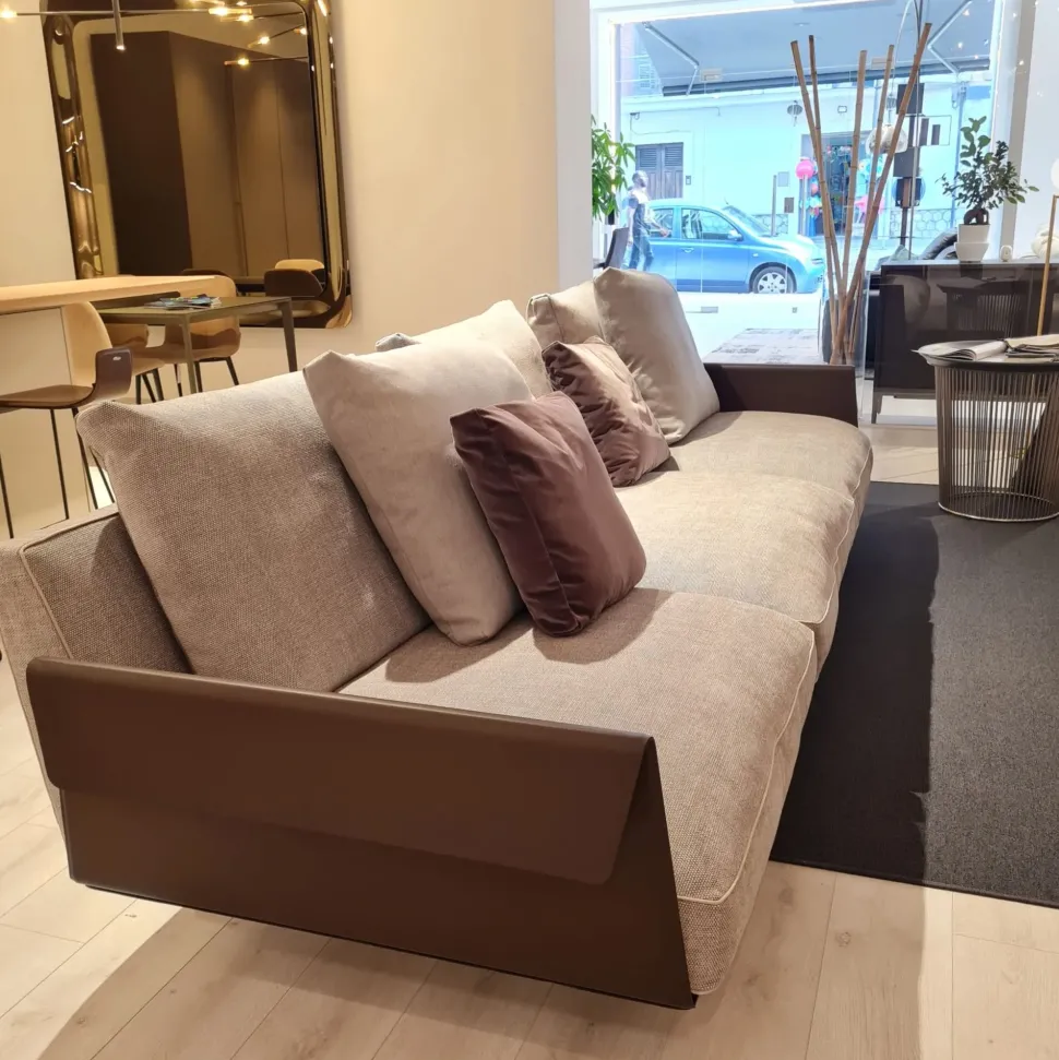 Divano in Tessuto Flexform a prezzo ribassato