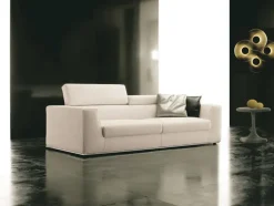 Divano in Tessuto Harrison con poggiatesta reclinabili di Pandolfi