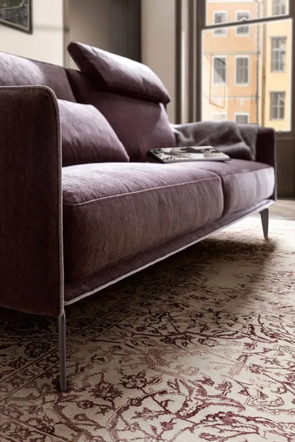 Divano in Tessuto Living minimal Samoa