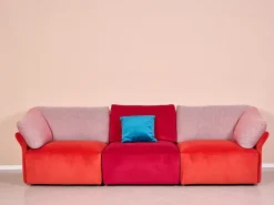 Divano in Tessuto stile design modello Ibis_2 art. 1156_2 scontato - 60%