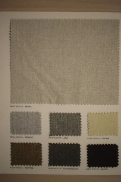 Divano in Tessuto stile moderno modello Sophia lineare scontato - 40%