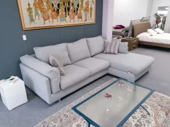 Divano in Tessuto stile moderno modello Zeno scontato - 50%