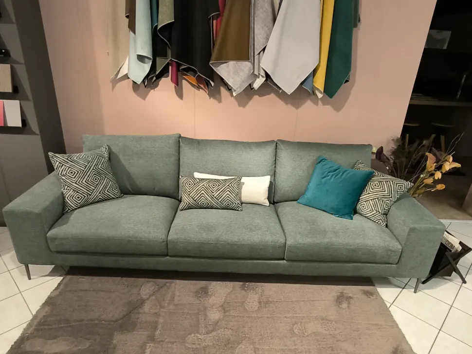 Divano in Tessuto stile moderno modello Silver scontato - 33%