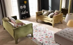 Divano in velluto Md Work a prezzo Outlet