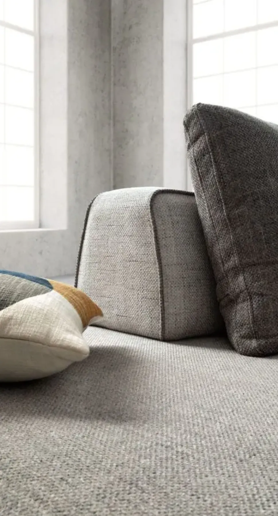 Divano Jest droll in Tessuto Samoa a prezzo ribassato