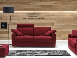 Divano Kendo tessuto in poliuretano  Samoa in Offerta Outlet