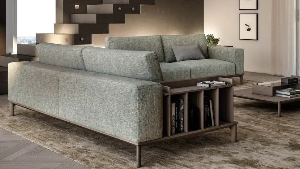 Divano Leonard in Tessuto sfoderabile di Doimo salotti scontato 30%