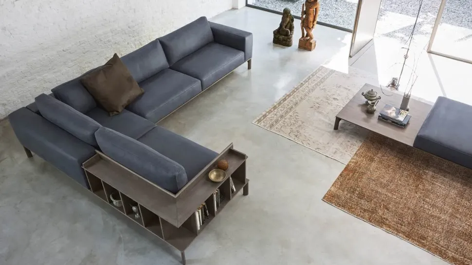 Divano Leonard in Tessuto sfoderabile di Doimo salotti scontato 30%