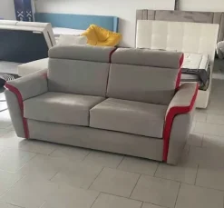 Divano letto Divano letto anti macchia materasso h 21 cm  Md work PREZZI OUTLET
