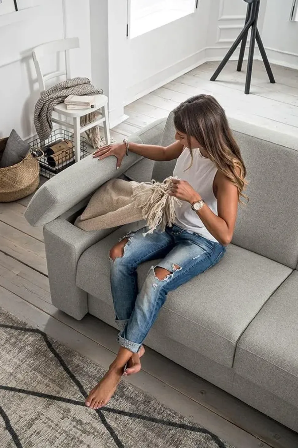 Divano letto HOUSE Felis in offerta Outlet