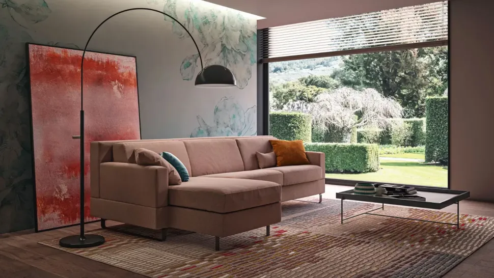 Divano letto in stile Design Con contenitore a prezzi outlet