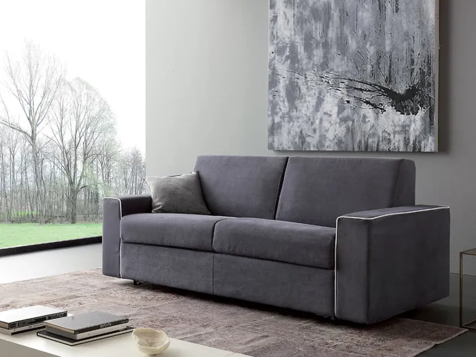 Divano letto in Tessuto Crippa salotti a prezzo ribassato